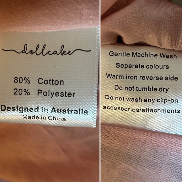 NWT Dollcake Florence tartan Full Skirt Dress kids size 9 - Picture 5 of 14